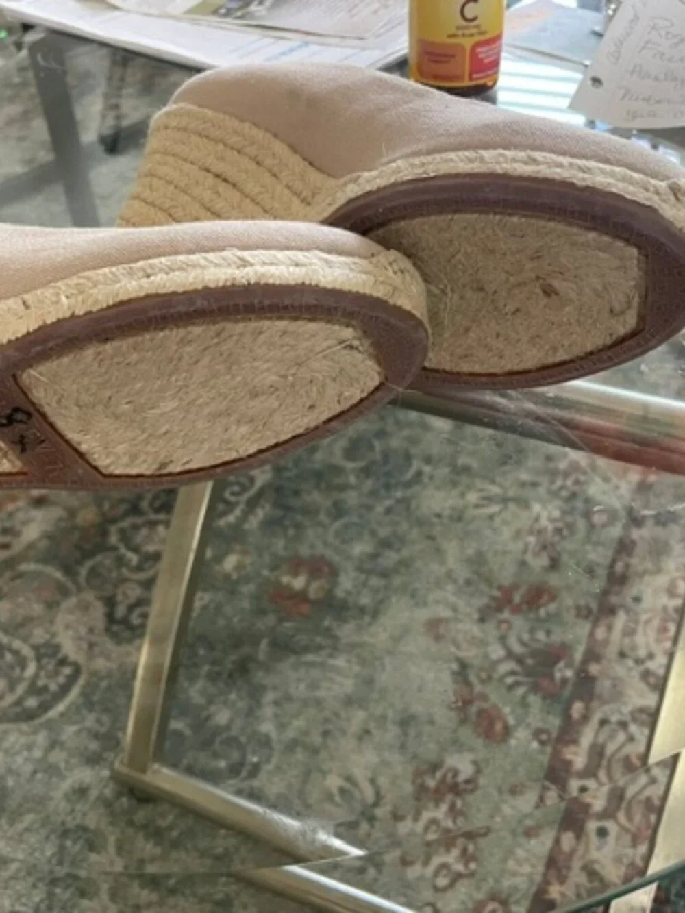 BEIGE ESPADRILLES